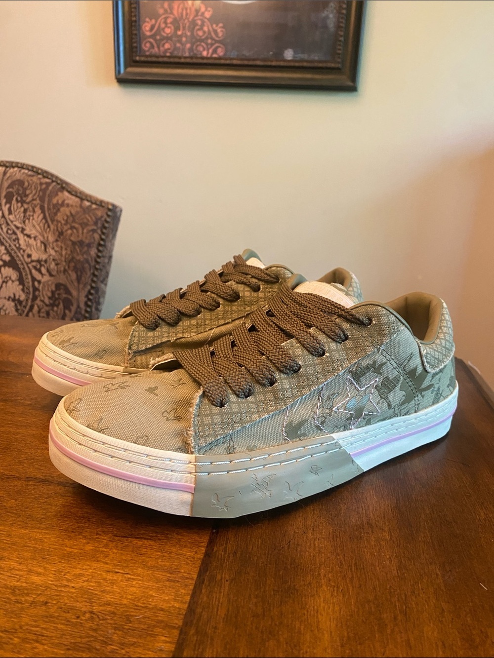 Converse Volitant Ox Women's Sneakers Olive Green 🆕